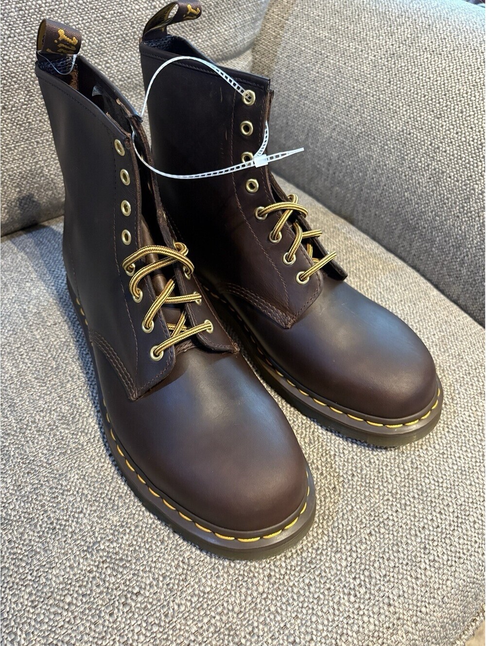Dr Marten 1460 Brown Crazy House Men’s 12 Brand New No box!